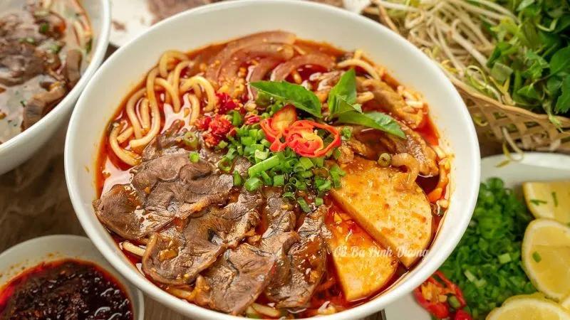 Top 7 Quán Bún Bò Ngon Nổi Tiếng Quận 8, TP.HCM